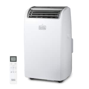 14,000 BTU Cool, 13,000 BTU Heat, 10,000 BTU (SACC/CEC) Cool Portable Air Conditioner, Dehumidifier and Remote, White