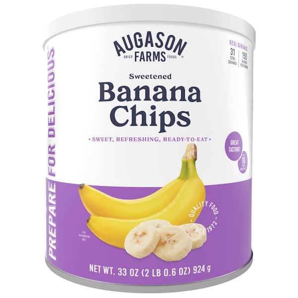 AF Fruit Banana Chips 33 oz. #10 GF