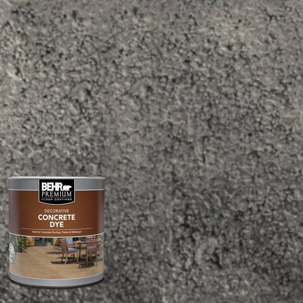BEHR Premium 1 qt. #CD-828 Arctic Black Interior/Exterior Concrete Dye