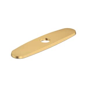Delancey 2 in. x 10.75 in. Metal Deck Plate in Brushed Cool Sunrise