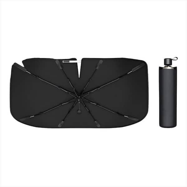 53 in. L x 29 in. W Windshield Sun Shade Umbrella Protect Car from Sun Rays & Heat Damage Keep Cool and Protect Interior