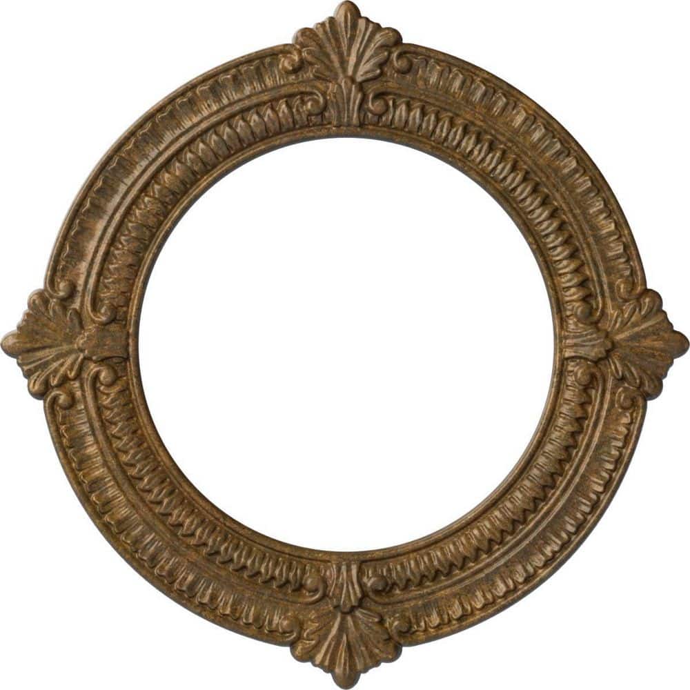 13-1/8 in. x 8 in. ID x 5/8 in. Benson Urethane Ceiling Medallion (Fits Canopies upto 8 in.), Rubbed Bronze price history on PriceWatchPro