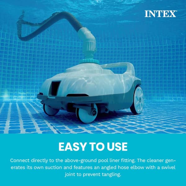 Intex Pressure Pool Vacuum with Hose 28006E - The Home Depot