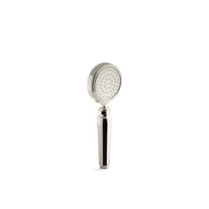 Artifacts 1-Spray Wall Mount Handheld Shower Head with 2.5 GPM in Vibrant Polished Nickel
