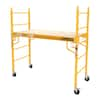 MetalTech Jobsite 6 ft. Baker Style Rolling Scaffold Platform, 1100 lbs ...