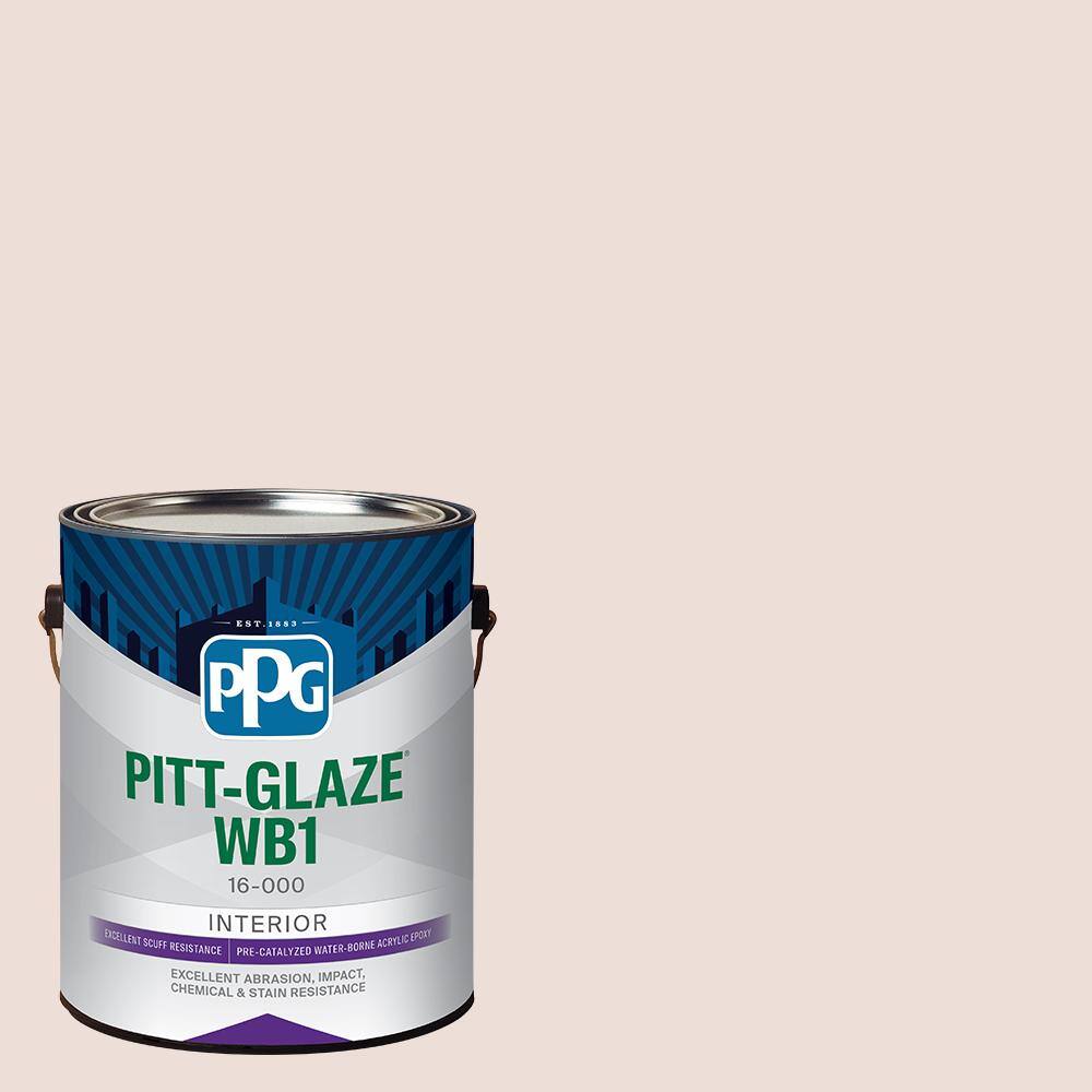 Pitt-Glaze 1 gal. PPG1059-1 Apricot Cream Semi-Gloss Interior Waterborne  1-Part Epoxy Paint PPG1059-1PG-1SG - The Home Depot