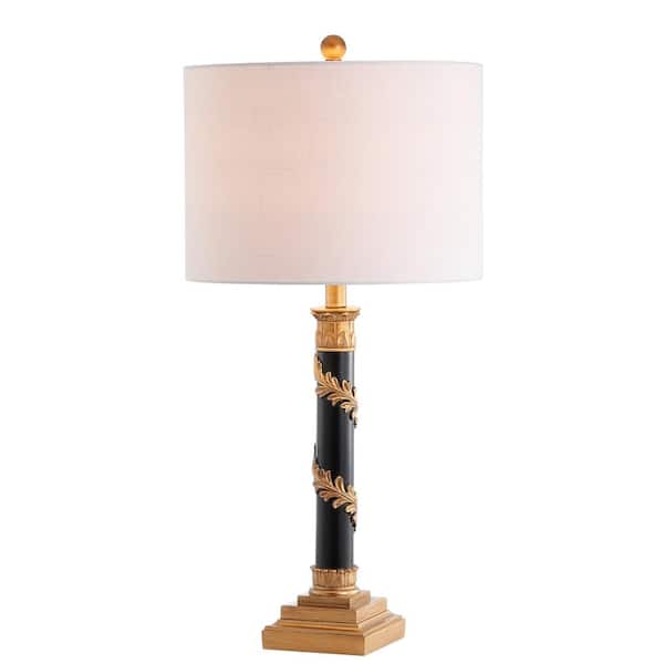 Resin Led Table Lamp Jyl3033a, Bamboo Vessel Table Lamp Shade