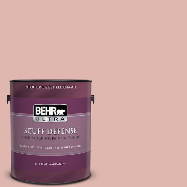 BEHR ULTRA 1 gal. #S160-2 Pink Quartz Extra Durable Eggshell Enamel Interior Paint & Primer