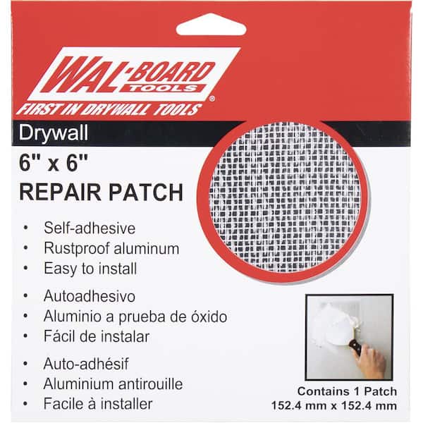 6 in. x 6 in. Self Adhesive Drywall Repair Patch
