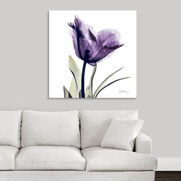 GreatBigCanvas "Purple Flower" by Albert Koetsier Canvas Wall Art