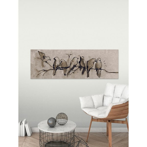 Unbranded 5 in. H x 15 in. W "Harmonic II" by Marmont Hill Canvas Wall Art