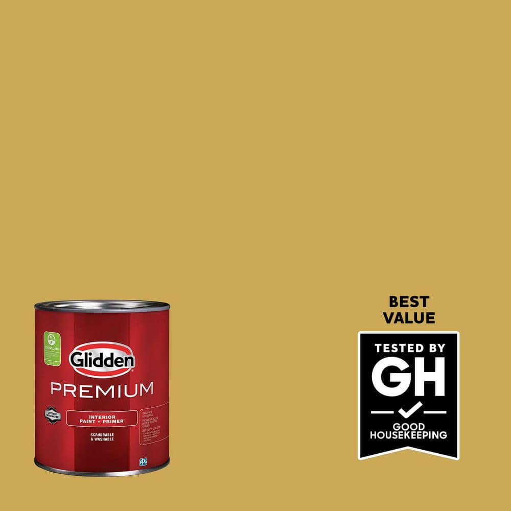 1 qt. PPG1107-6 Glorious Gold Eggshell Interior Latex Paint price history on PriceWatchPro