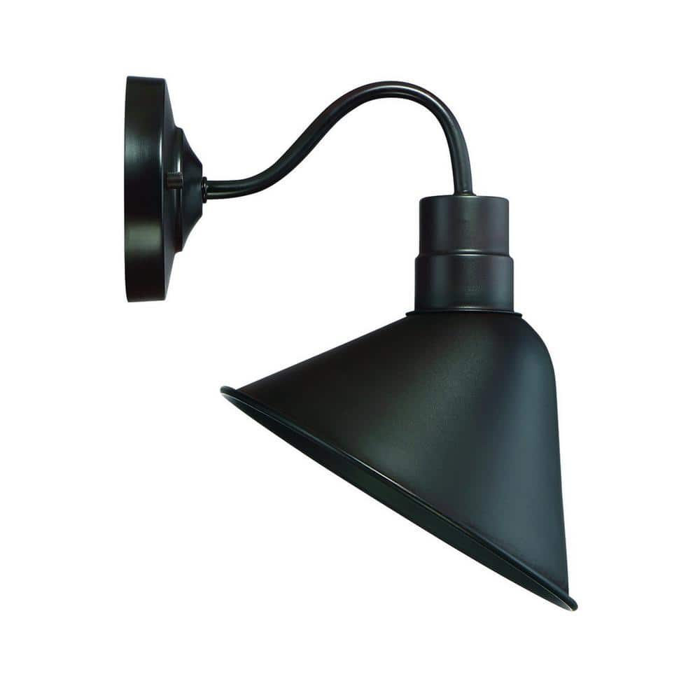Oil Rubbed Bronze Dimmable Outdoor Wall Lantern