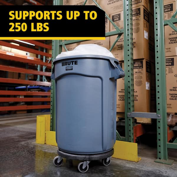 Rubbermaid Commercial Products Brute Trash Can Dolly FG264000BLA