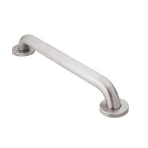 42 in. Concealed Screw Slip-Resistant Bathroom Safety Grab Bar for Elderly in Peened Stainless Steel