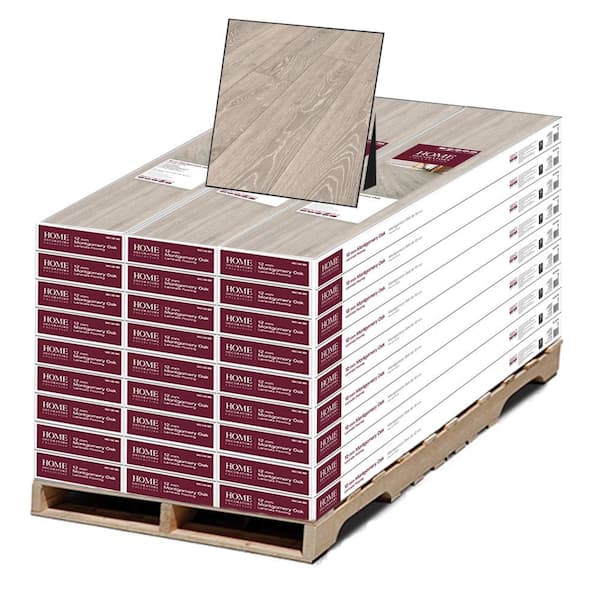 Home Decorators Collection Montogmery Oak 12 mm Thick x 8.03in. W x 47.64 in. L Laminate Flooring Pallet (430.42 sq. ft.)