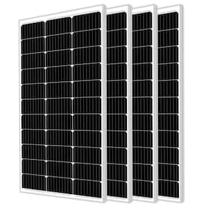 100W Solar Panel 12V Mono Off Grid Battery Charger for Off-Grid Applications RNG-100D-SS - 4-Pack
