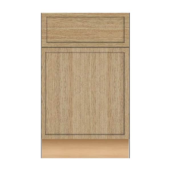 Home Decorators Collection Franklin 21 in. W x 21 in. D x 34.5 in. H Assembled Plywood Sink Base Bath Cabinet in Vanguard Oak with Soft Close LH
