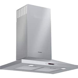 300 Series 30 in. 300 CFM Convertible Wall Mount Range Hood with light in Stainless Steel