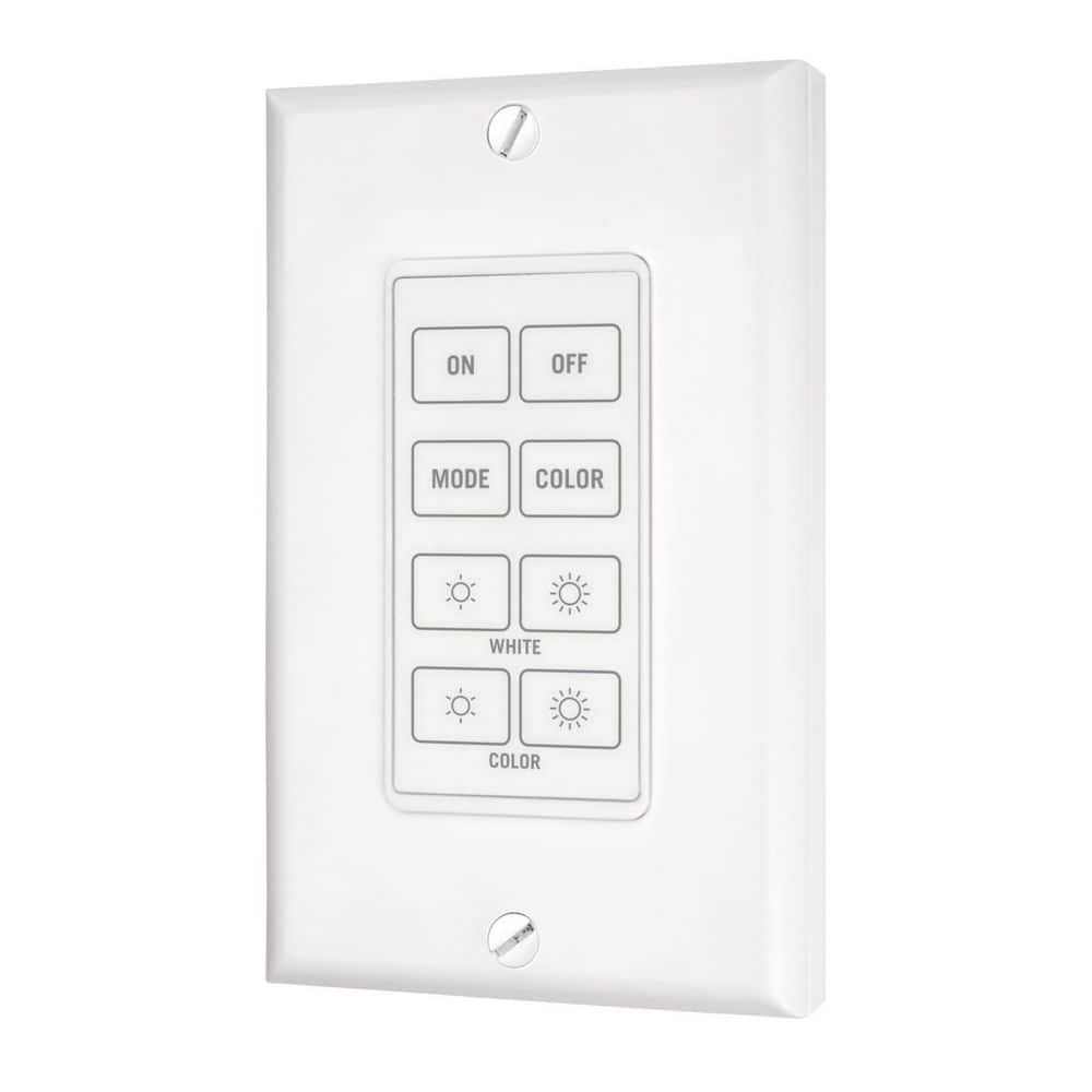 Wireless Wall Mount Touchpad Remote Control for RGB+W LED Dimmers price history on PriceWatchPro