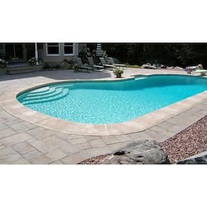 Patio-on-a-Pallet 18 in. x 18 in. Concrete Gray Variegated Traditional Yorkstone Paver (32 Pieces/72 Sq Ft)