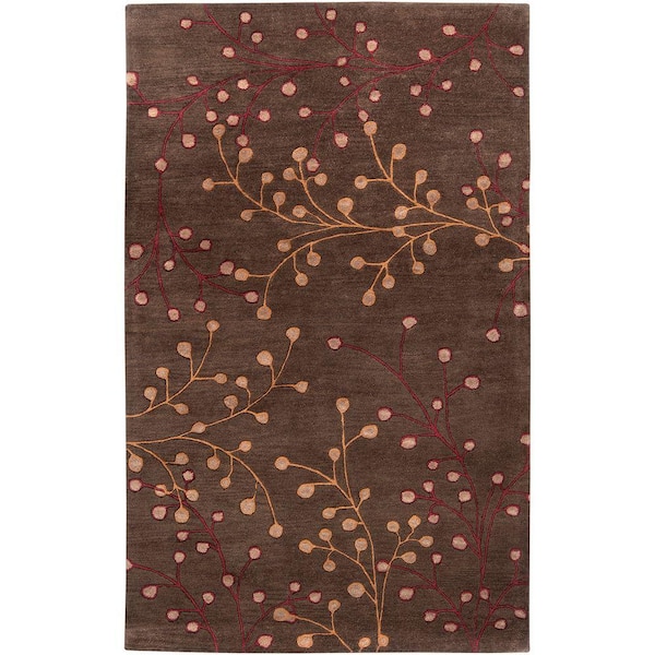 Artistic Weavers Bari Chocolate 9 ft. x 12 ft. Area Rug