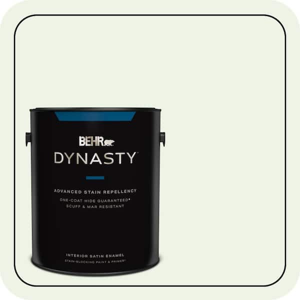 BEHR DYNASTY 1 gal. #440A-1 Parsnip Satin Enamel Interior Stain-Blocking Paint & Primer