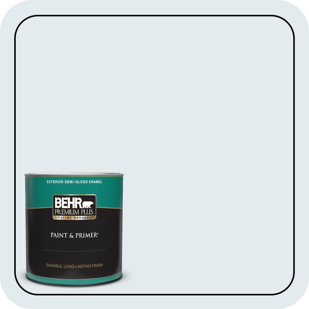 1 qt. #570A-1 Ice Floe Semi-Gloss Enamel Exterior Paint & Primer price history on PriceWatchPro