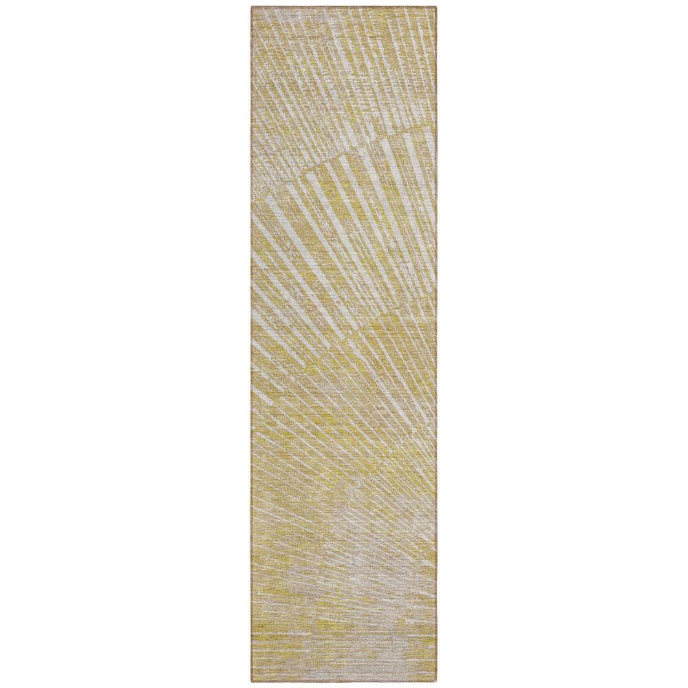 Wheat 2 ft. x 8 ft. Woven Abstract Runner Indoor/Outdoor Area Rug price history on PriceWatchPro