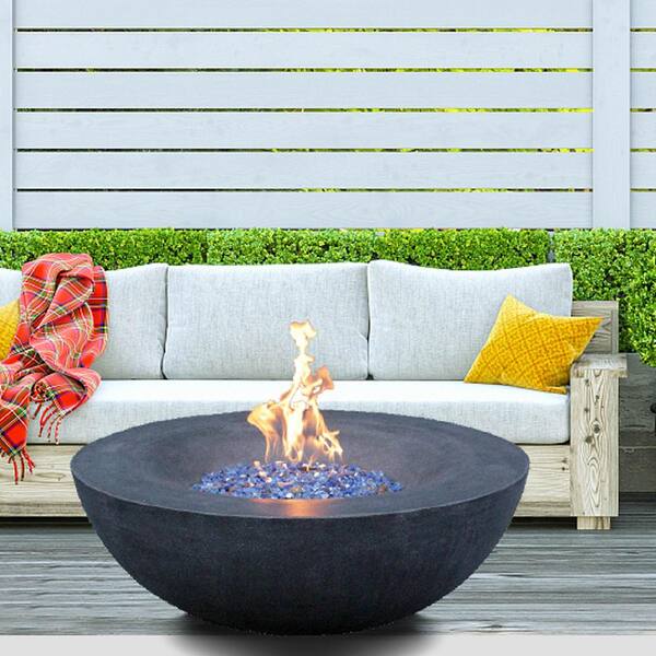 Boosicavelly 65000 BTU Black Grey Concrete Propane Gas Boosicavelly 65000 BTU Black Grey Concrete Propane Gas