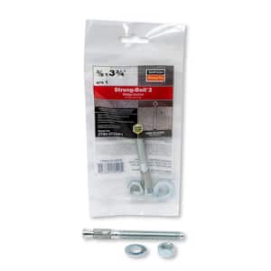 Strong-Bolt 3/8 in. x 3-3/4 in. Zinc-Plated Wedge Anchor