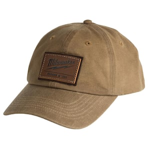 Milwaukee Waxed Canvas Adjustable Hat-Green M772E - The Home Depot