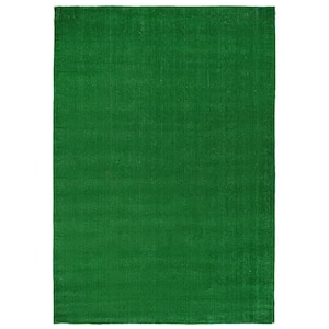 Artificial Turf Solid Grass Green 6 ft. x 9 ft. Indoor Outdoor Area Rug