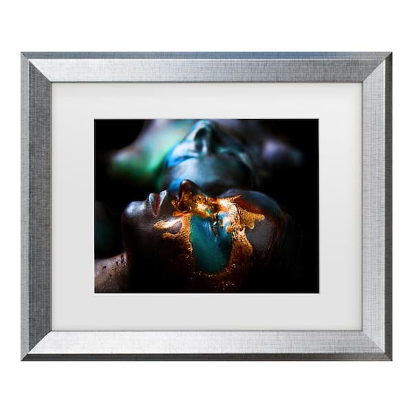 Trademark Fine Art Ivan Kovalev 2-Continents Yellow Stone Matted Framed Photography Wall Art 19.5 in. x 23.5 in.