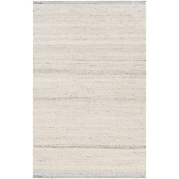 Livabliss Nottingham Black/Gray 8 ft. x 10 ft. Striped Indoor Area Rug