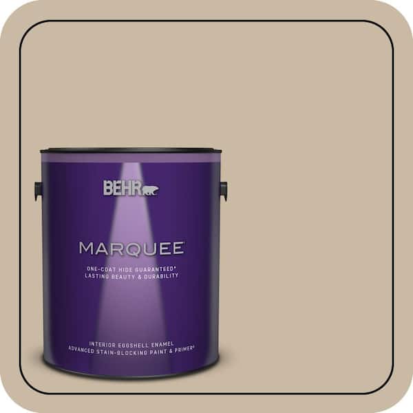 BEHR MARQUEE 1 gal. Home Decorators Collection #HDC-SM16-09 Sail Grey Eggshell Enamel Interior Paint & Primer