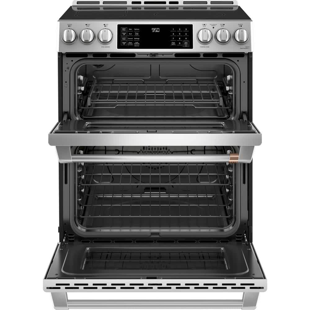 Stainless Steel 30" Smart Double Oven Induction Range