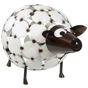 Shelby the Sheep Metal Art Statue