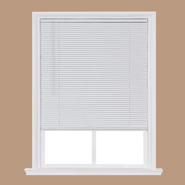 48/" Wide White Horizontal Venetian Blinds 64/" Height w// Hardware Window Blinds
