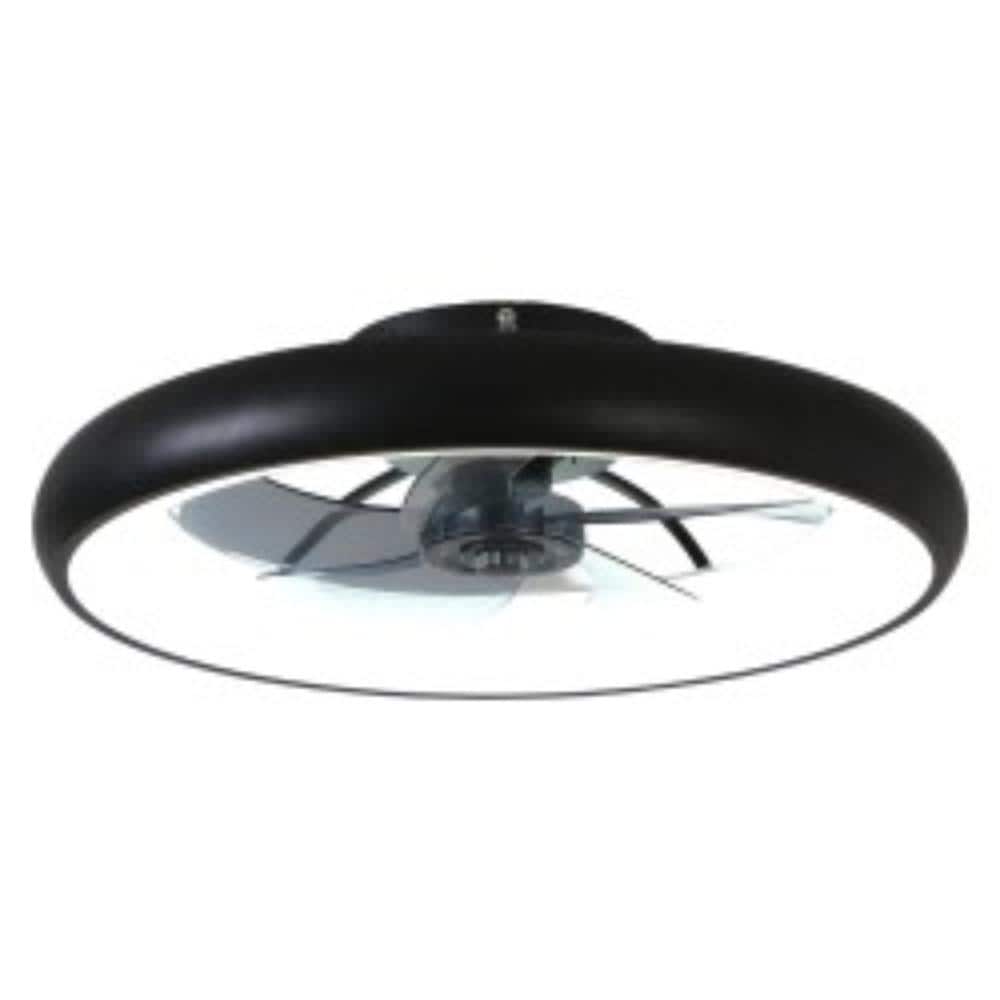 21.7in Flush Mount Ceiling Fan 6-Speed Reversible Silent DC Motor Dimmable 3000-6500K LED Remote APP price history on PriceWatchPro