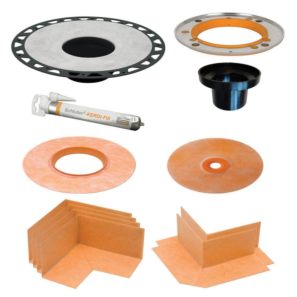 Shower Floor Drain Kit,Compatible with Schluter Systems kerdi