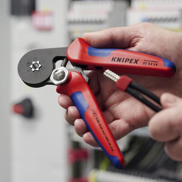 KNIPEX, 97 53 14, Crimping Pliers - Self-Adjusting