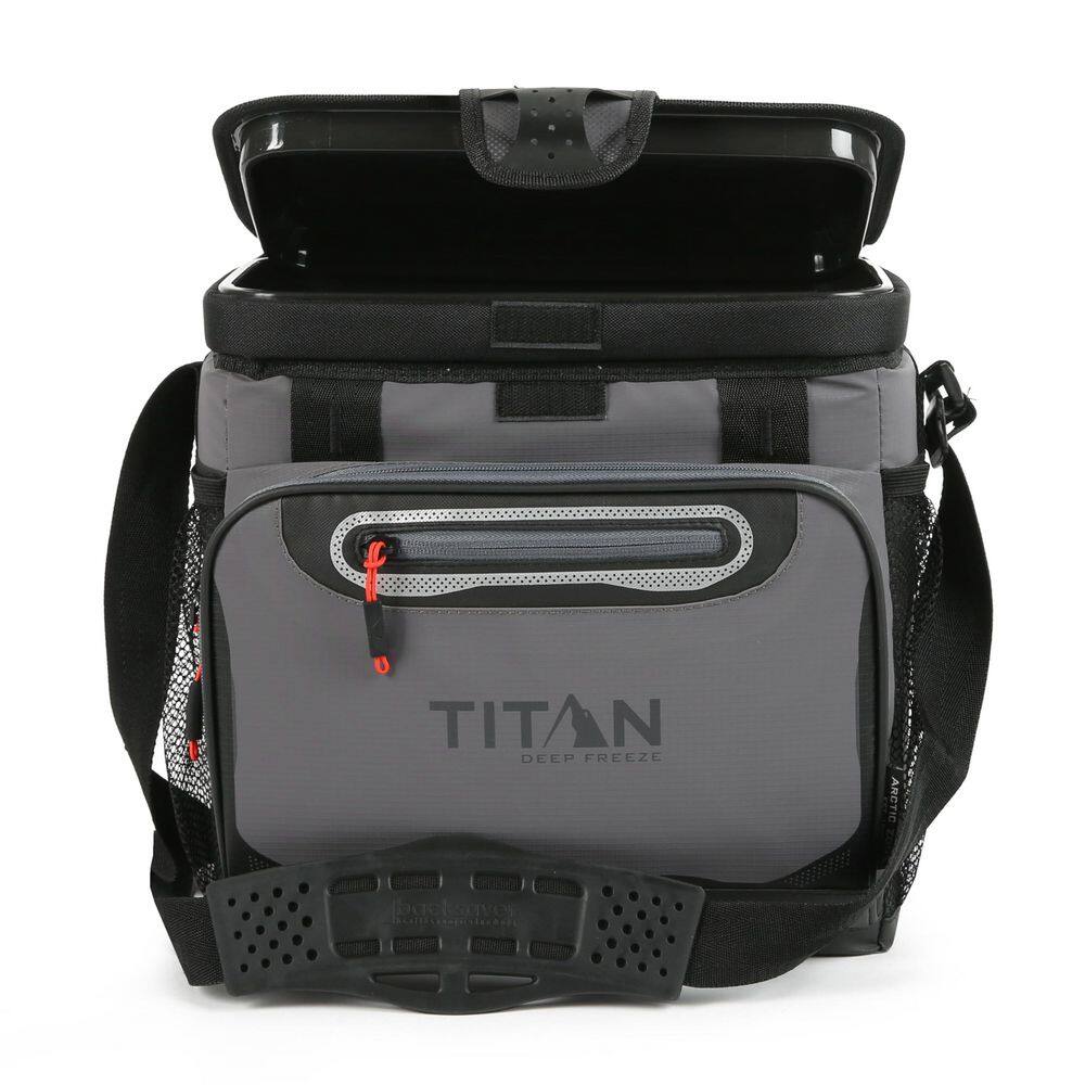 FAWEY TRED INC 6 qt. Zipperless Hardbody Small Cooler, Gray