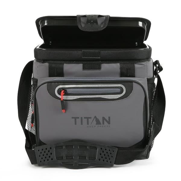 FAWEY TRED INC 6 qt. Zipperless Hardbody Small Cooler, Gray