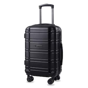 Allegro S 20 in Black Carry on Luggage TSA Anti-Theft Rolling Suitcase