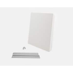 WAVERoom Pro 1 in. x 24 in. x 24 in. Diffusion-Enhanced Sound Absorbing Acoustic Panel in Stone