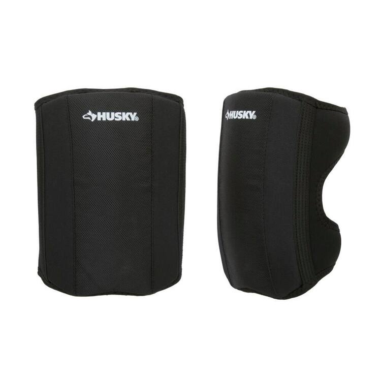 Husky Fabric Cap Foam Non-Marring Knee Pads