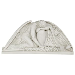 10.5 in. x 24 in. Weeping Angel Wall Pediment