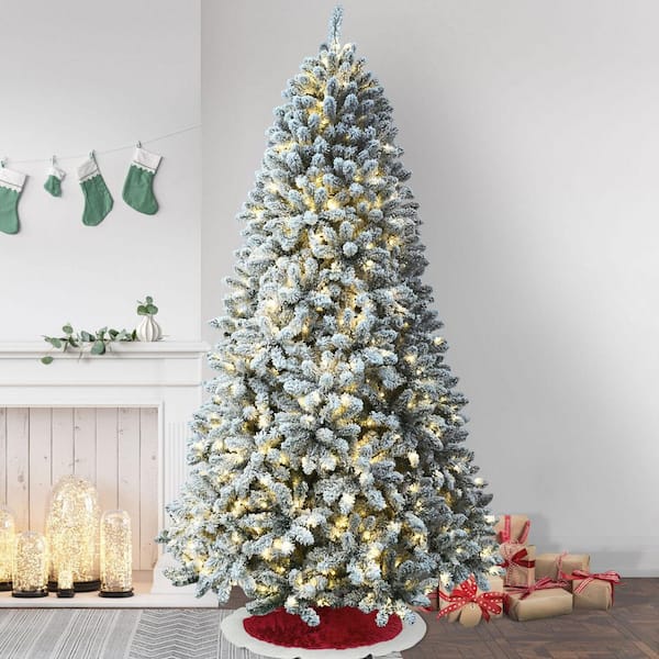 Home Decorators Collection 9 ft. Elegant Twinkling Grand Fir LED