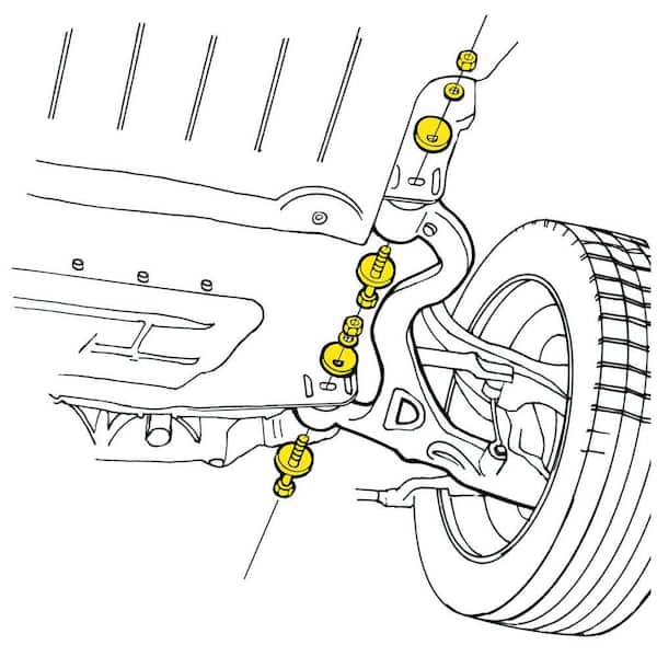 MOOG Chassis Products Alignment Caster / Camber Kit